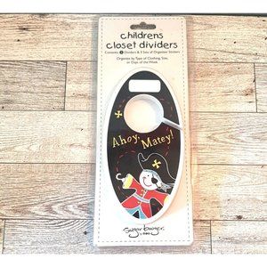 ORE Children's Closet Dividers Set(5) Pirate Themed AHOY MATEY